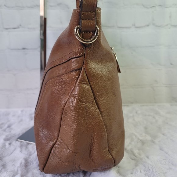 LANCETTI Y2K Brown Leather Shoulder Bag - Picture 6 of 16